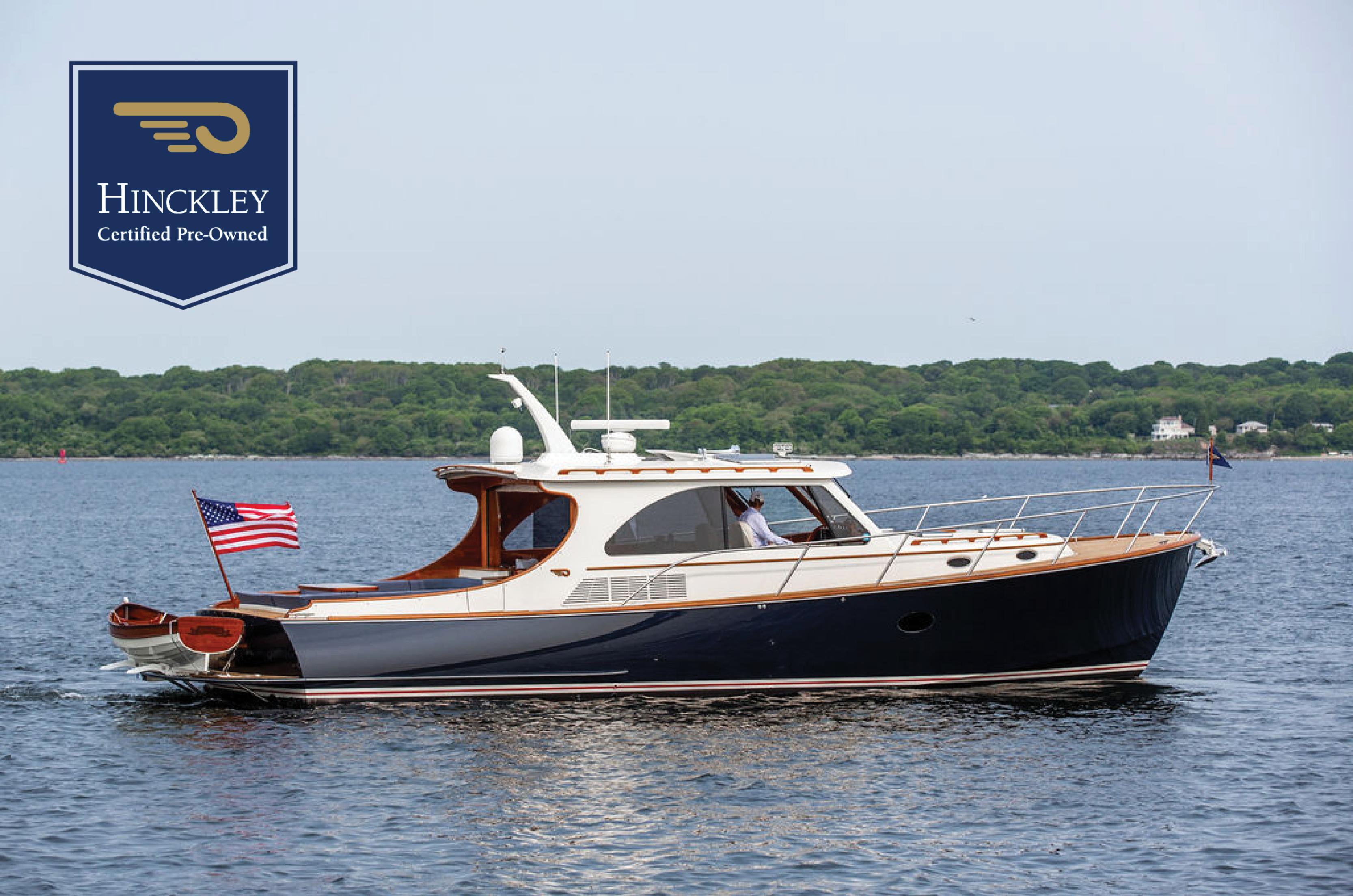 2014 Hinckley Talaria 43 yacht on water